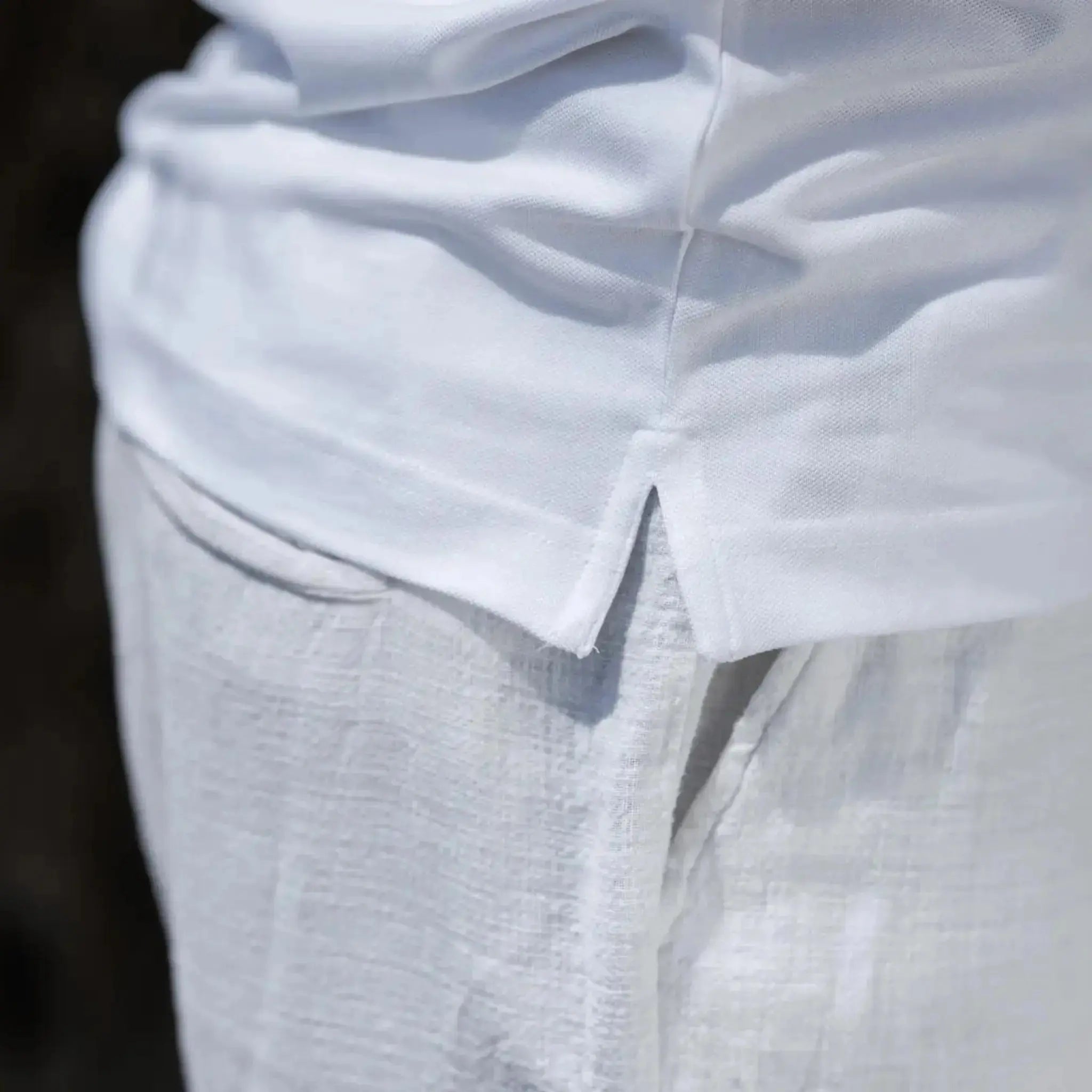 Ischia Polo Muscle Fit Bianca - Altaforma Milano